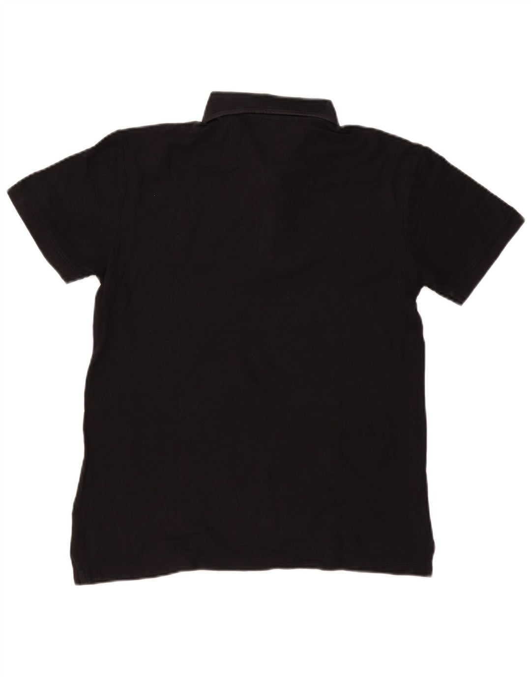 Calvin Klein Herren Poloshirt Small Schwarz Baumwolle
