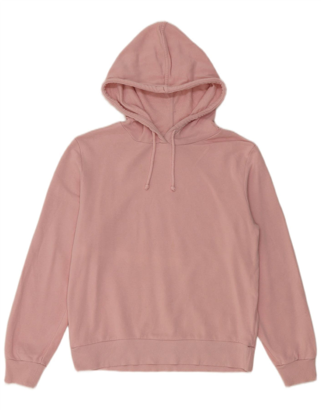 Marks & Spencer Damen-Pullover mit übergroßem Kapuzenpullover, Gr. 8, Größe S, Rosa, Baumwolle