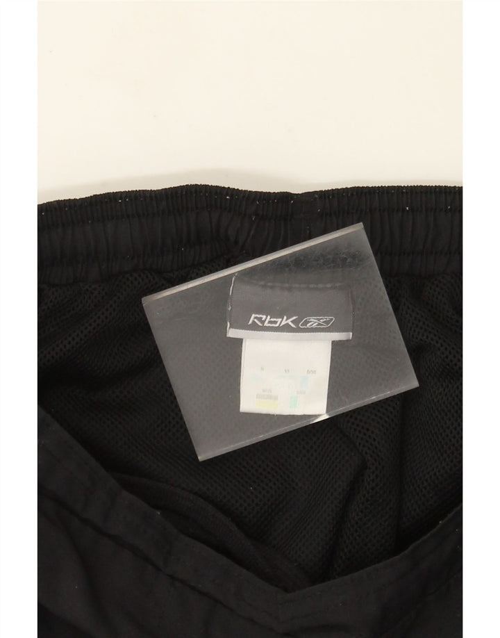 Reebok Damen Trainingshose UK 10 Small Schwarz Polyester