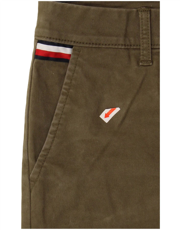 TOMMY HILFIGER Womens Chino Shorts US 6 Medium W32  Khaki Cotton