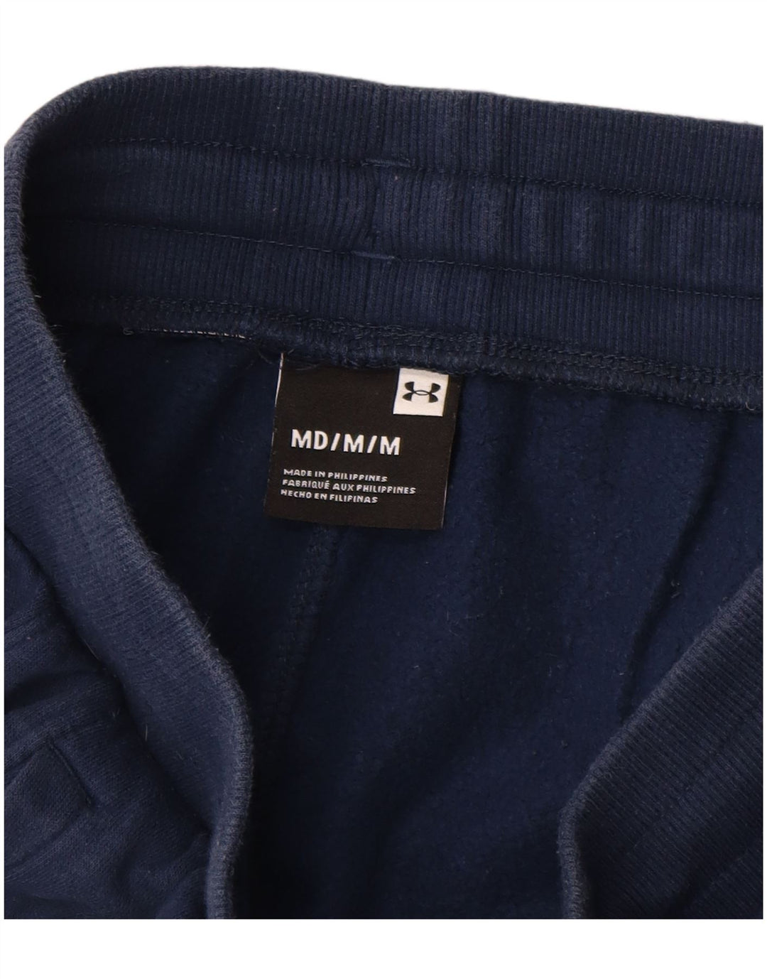 UNDER ARMOUR Damen Trainingshose Jogger UK 12 Medium Marineblau