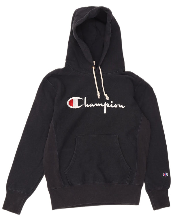 Champion Herren-Kapuzenpullover mit Grafik, groß, marineblau, Baumwolle