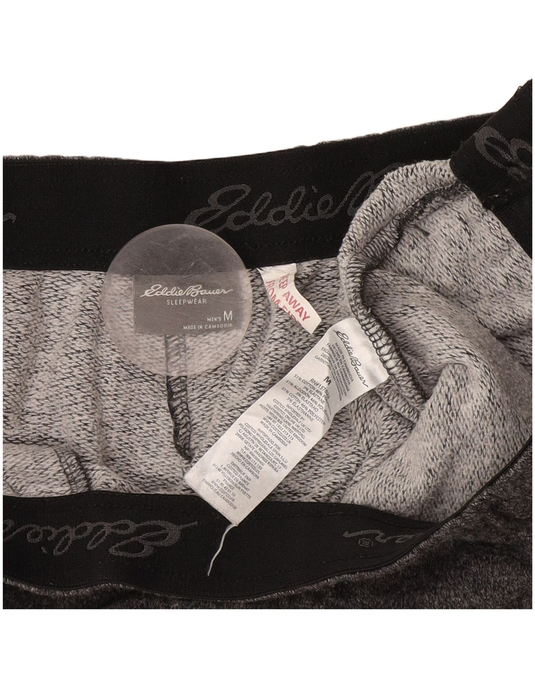 Eddie Bauer Herren-Trainingshose aus mittelgrauer Baumwolle