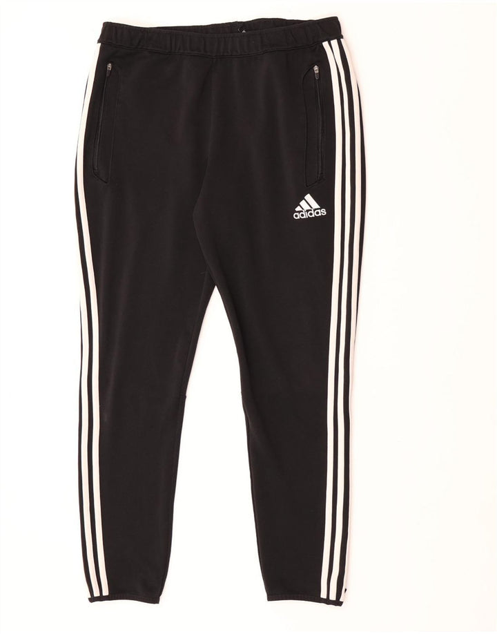 ADIDAS Herren Climacool Trainingshose, Jogginghose, Größe L, Schwarz, Farbblock