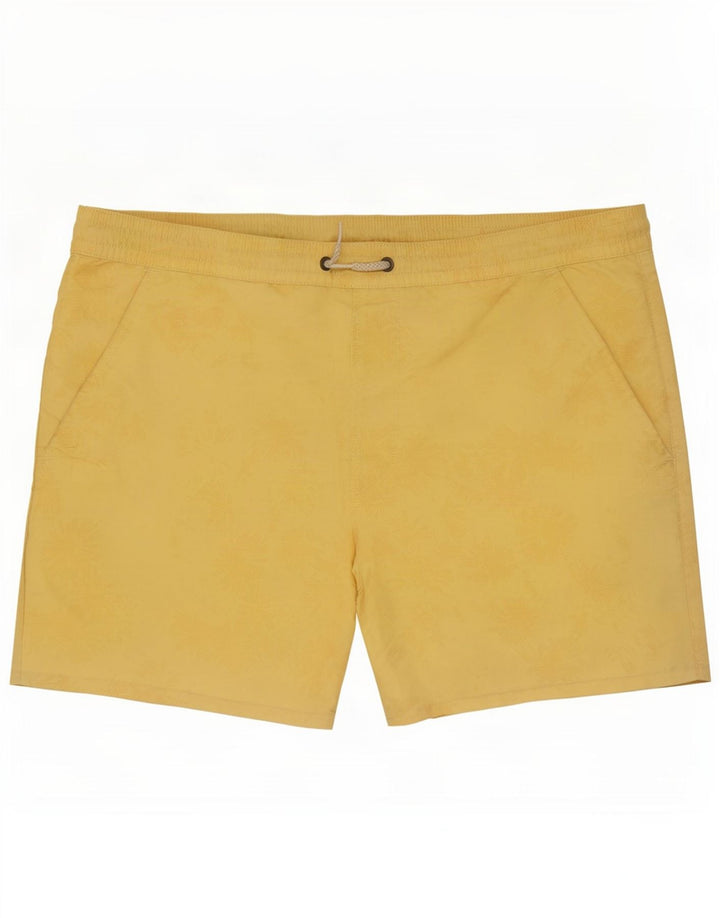 Timberland Herren-Badeshorts aus mittelgelbem Polyester
