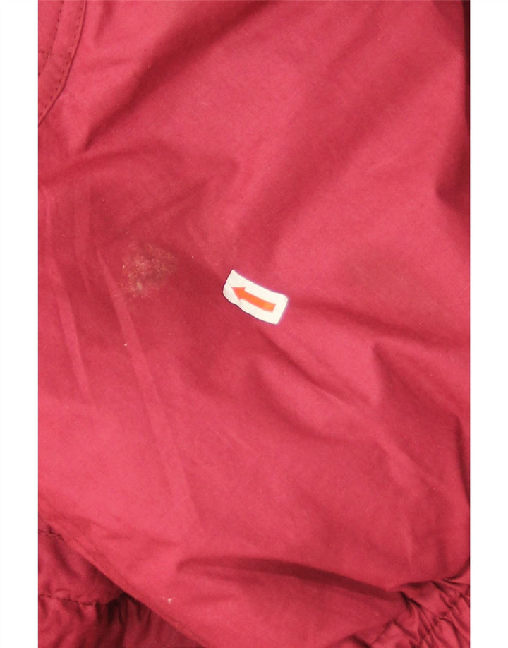 Vintage Herren Übergroße wendbare gepolsterte Jacke UK 40 Large Rot