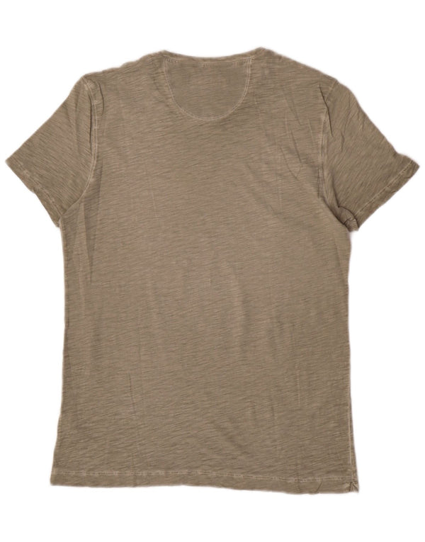 Liu Jo Herren T-Shirt Top Large Grün Baumwolle