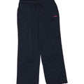 ASICS Womens Tracksuit Trousers UK 14 Large  Navy Blue Polyester Vintage Asics and Second-Hand Asics from Messina Hembry 
