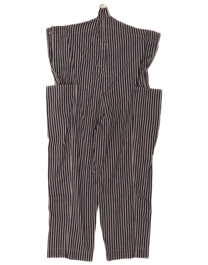 Mouche Damen Overall IT 42 Mittelblauer Nadelstreifen