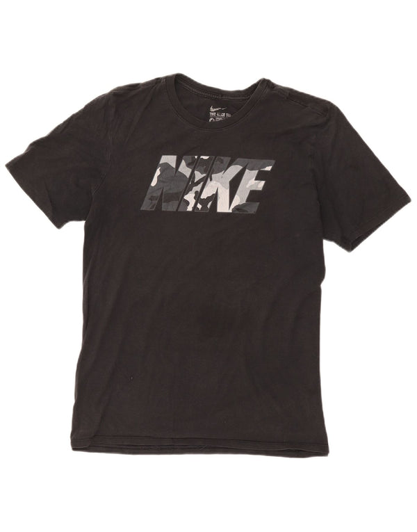 Nike Herren Athletic Cut Graphic T-Shirt Top Medium Schwarz