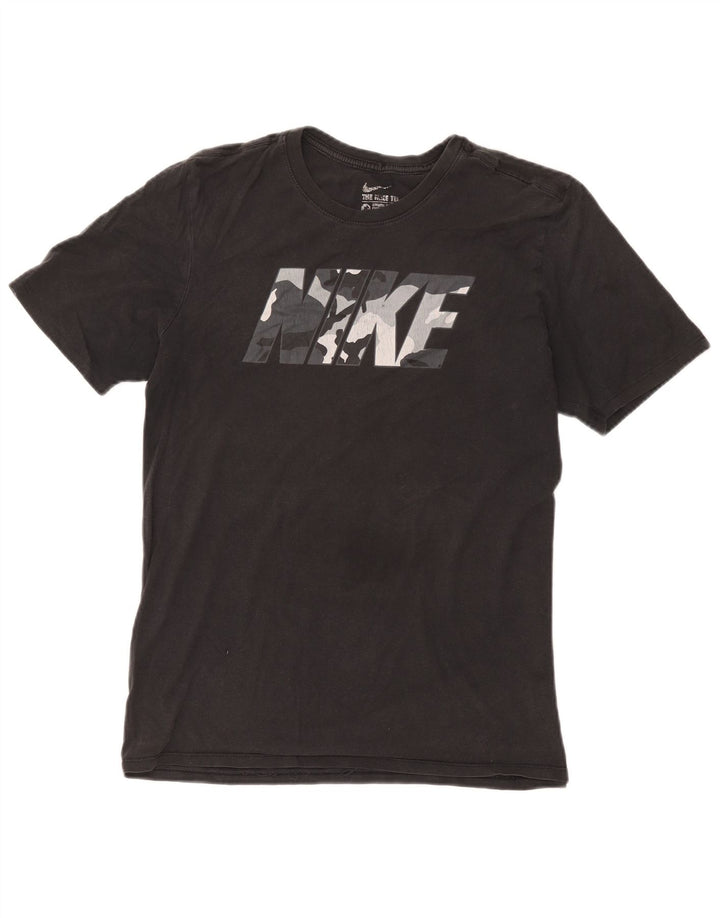 Nike Herren Athletic Cut Graphic T-Shirt Top Medium Schwarz