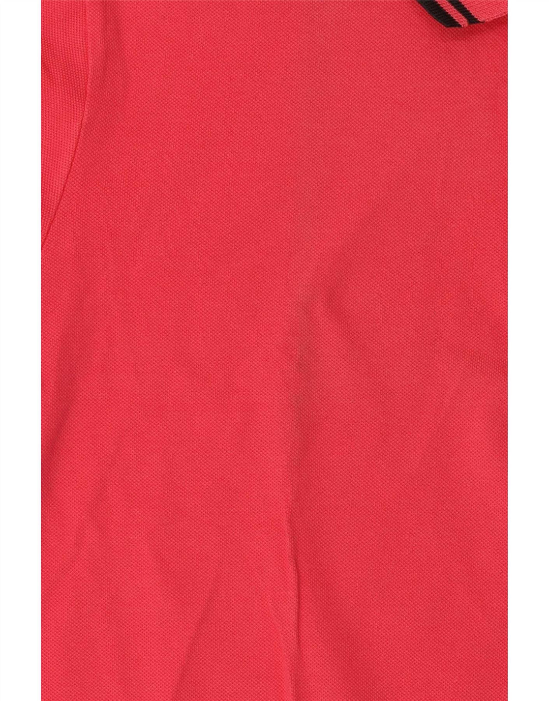Leichtes und dehnbares Herren-Poloshirt aus mittelrosa Baumwolle von Fred Perry