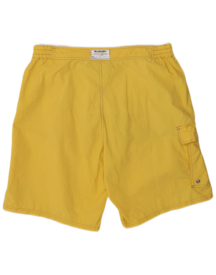 Murphy & Nye Herren Badeshorts XL Gelb Polyamid