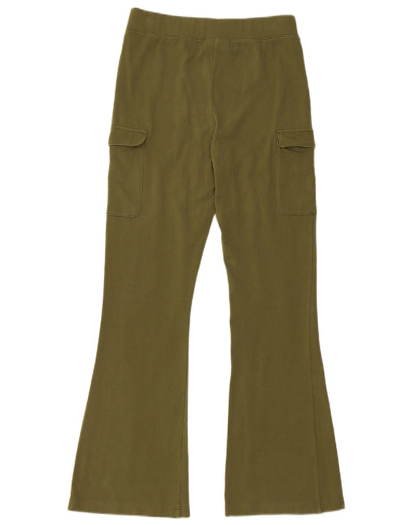 Champion Flare-Leggings für Mädchen, 15–16 Jahre, 2XL, grüne Baumwolle