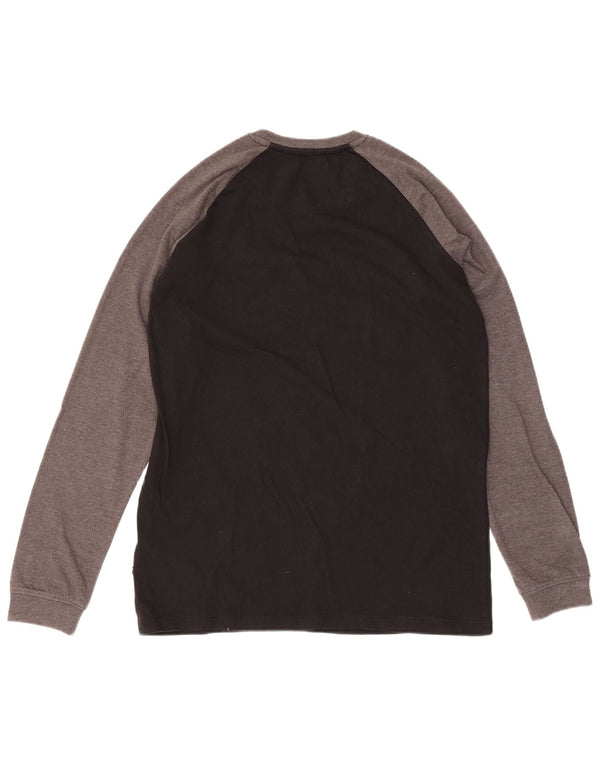 U.S. Polo Assn. Langarmshirt mit Grafik für Jungen, 15–16 Jahre, Schwarz, Farbblock