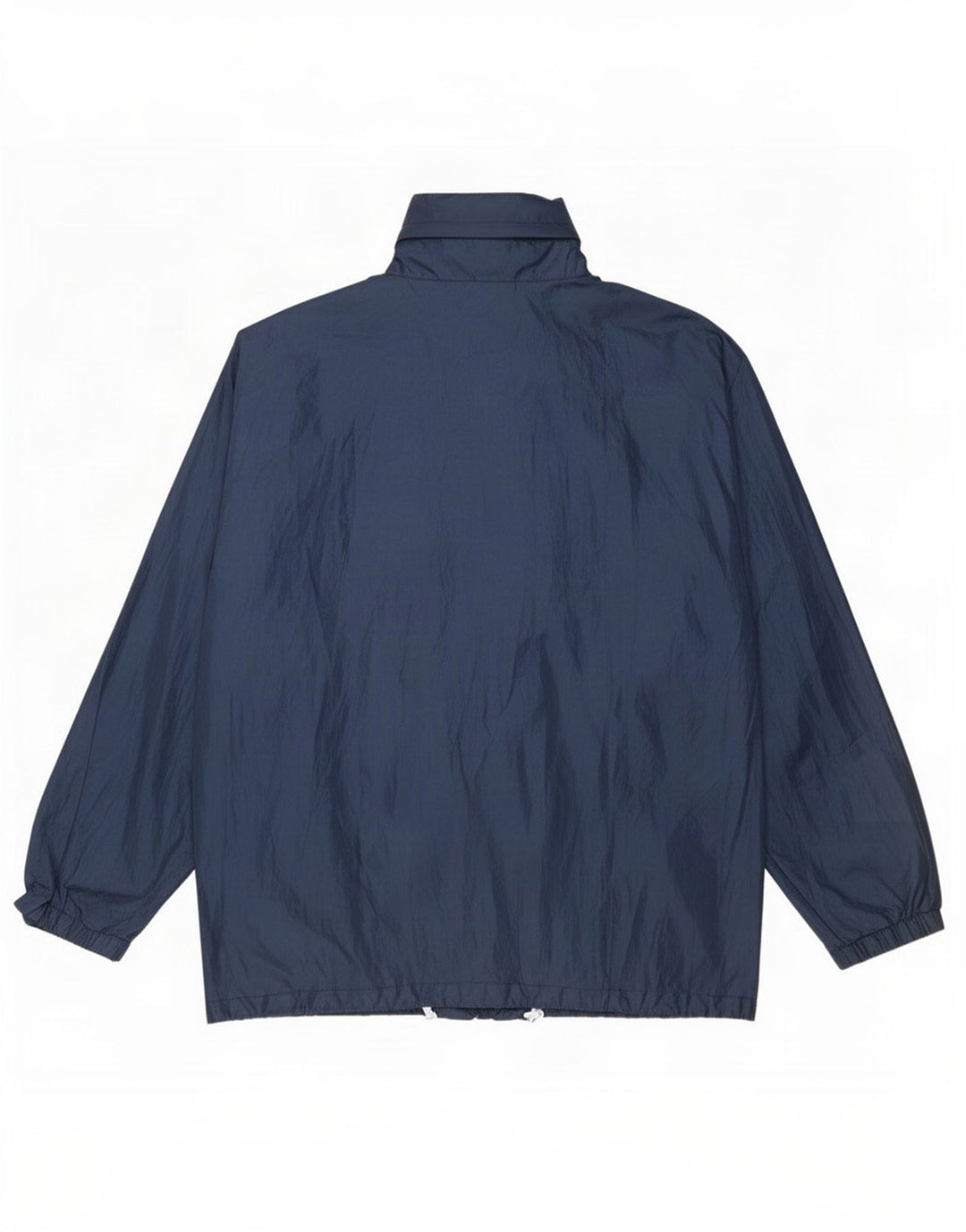 Asics Herren-Regenjacke mit Kapuze, UK 40, Größe L, Marineblau, Polyester
