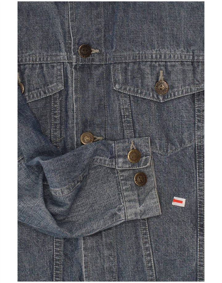 Timberland Jeansjacke für Jungen, 7–8 Jahre, blaue Baumwolle