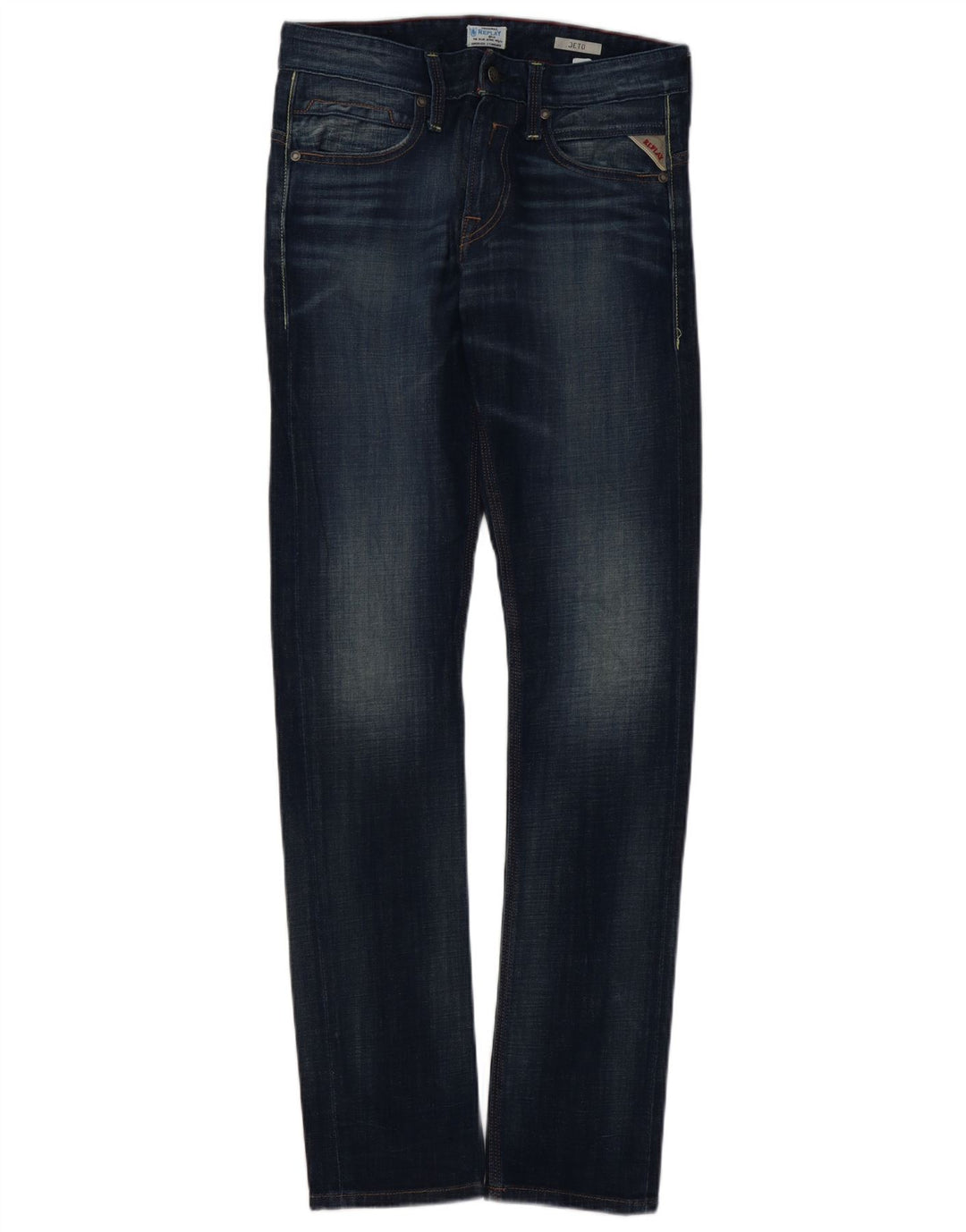 REPLAY Damen Jeto Slim Jeans W29 L34 Blaue Baumwolle