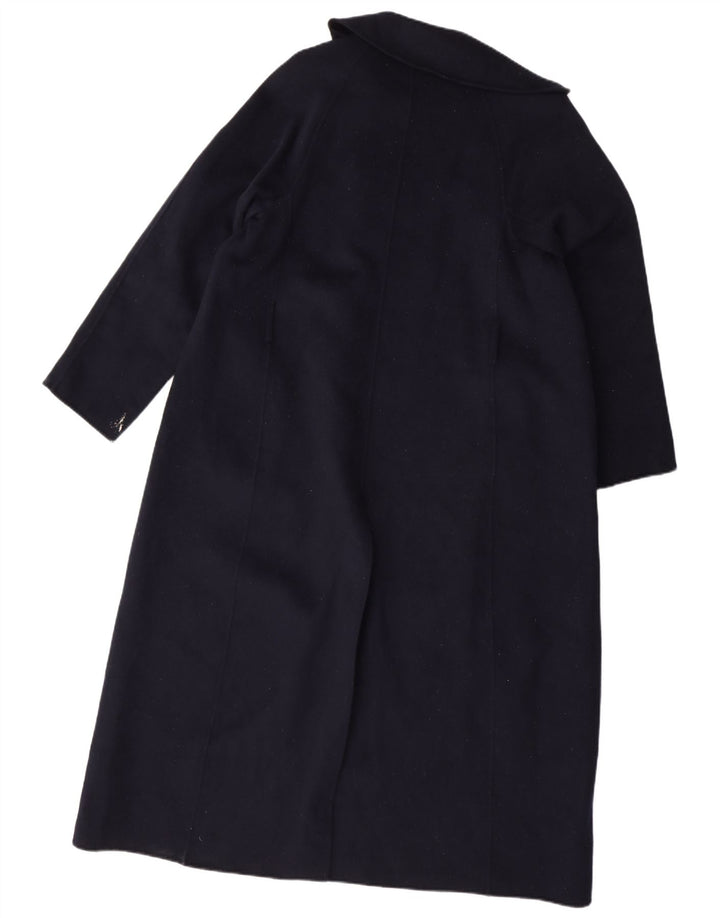 Massimo Dutti Damen Offener Übergroßer Mantel UK 10 Small Marineblau