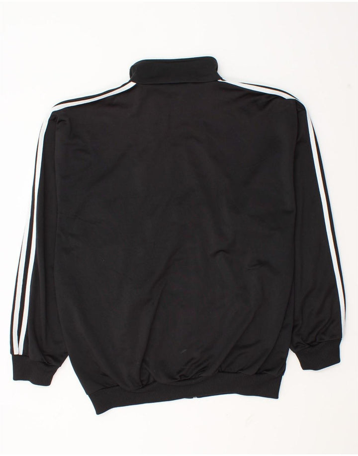 Adidas Herren Trainingsanzug Top Jacke UK 40/42 Medium Schwarz