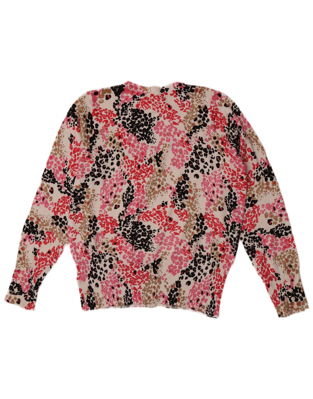 Marks & Spencer Damen-Pullover mit Rundhalsausschnitt, Gr. 14, Größe L, mehrfarbig