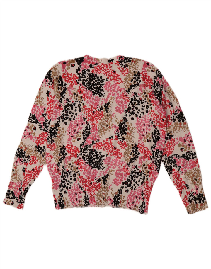 Marks & Spencer Damen-Pullover mit Rundhalsausschnitt, Gr. 14, Größe L, mehrfarbig