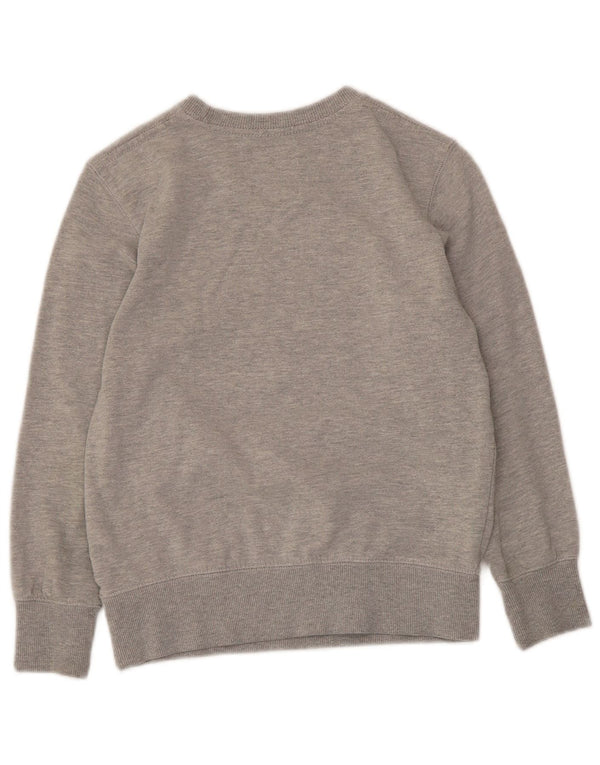 Levi's Jungen-Pullover mit grafischem Kapuzenpullover, 9–10 Jahre, graue Baumwolle