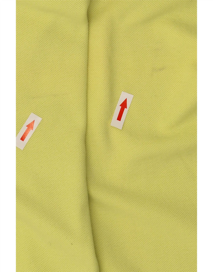Fila Herren Poloshirt Große gelbe Baumwolle