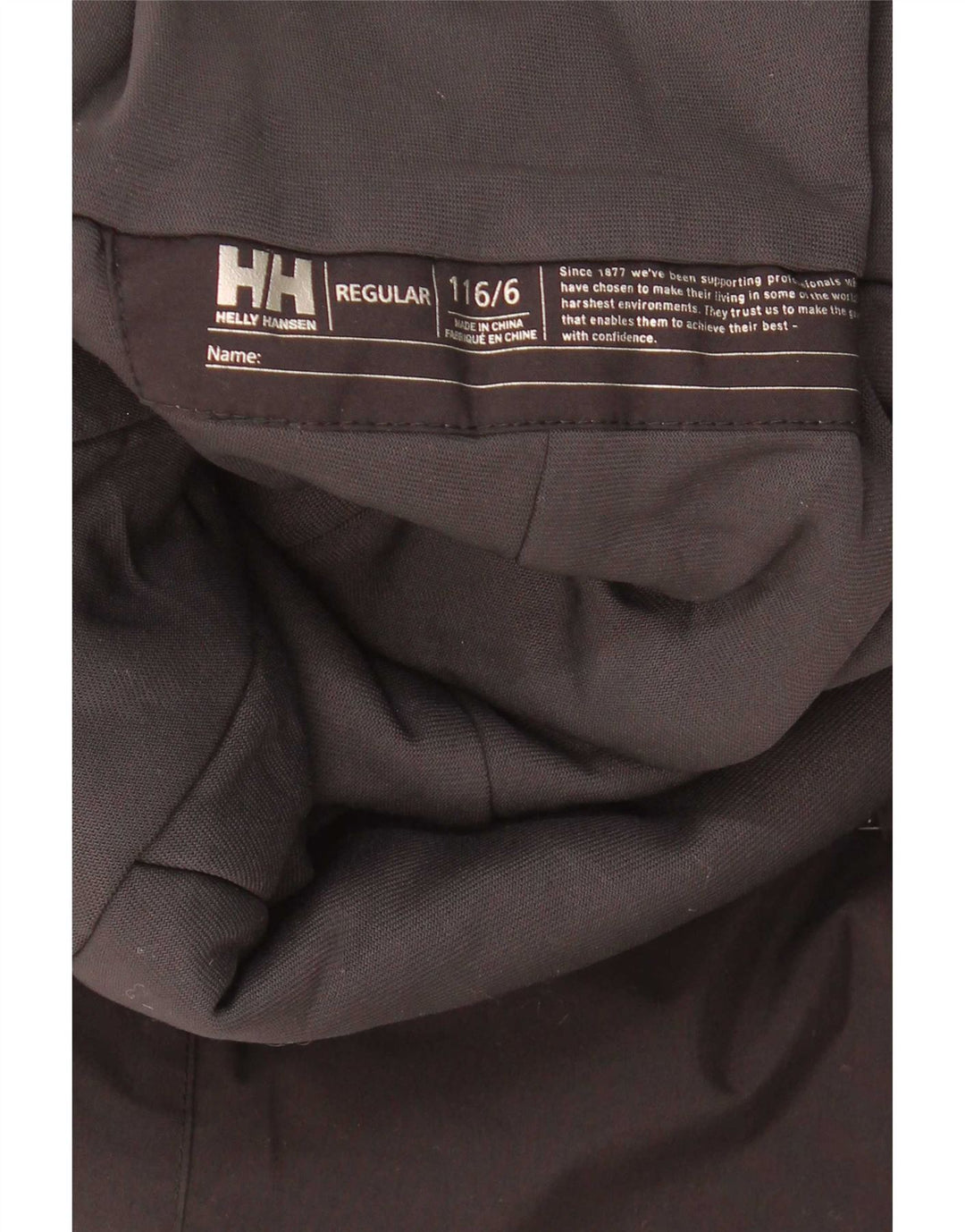 Helly Hansen Jungen Ski-Latzhose mit Grafik, 5–6 Jahre, schwarzes Polyamid