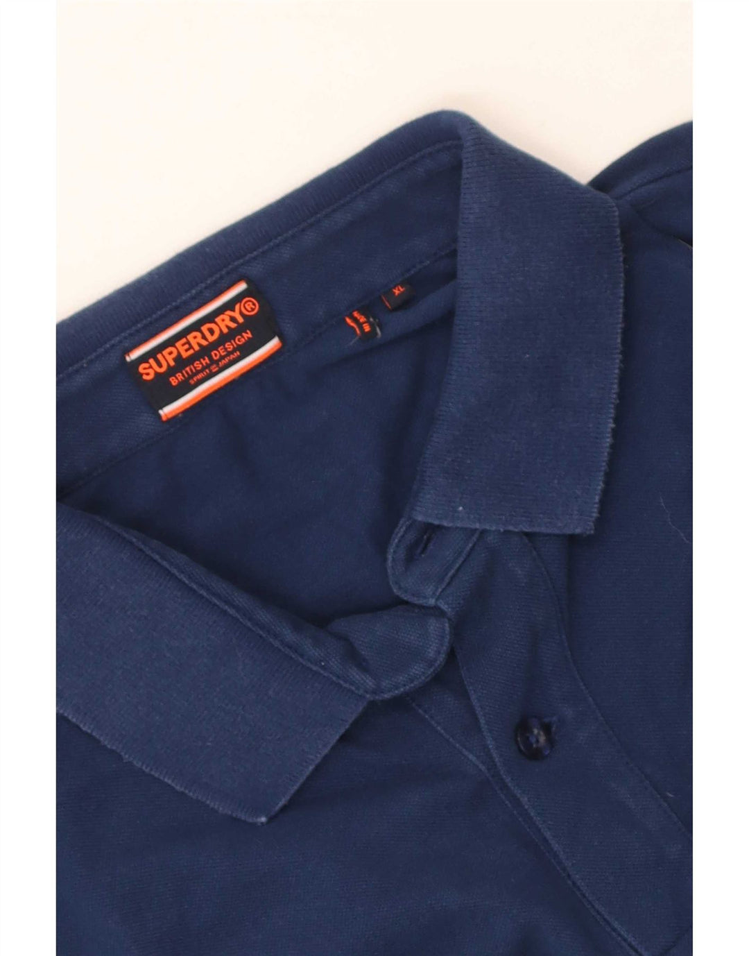 Superdry Herren Poloshirt XL Marineblau