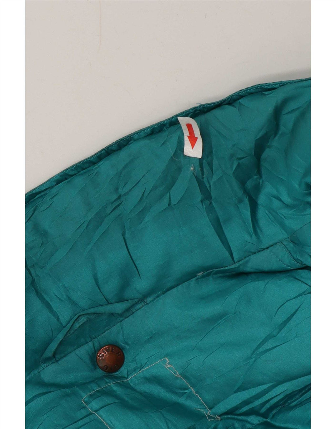 Vintage Herren Wattierte Jacke UK 42 XL Blau