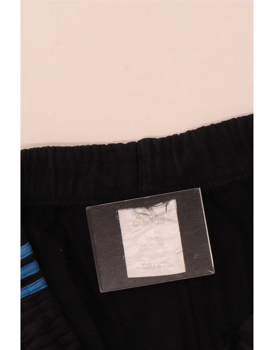 Adidas Herren-Trainingshose, mittelschwarz, Baumwolle