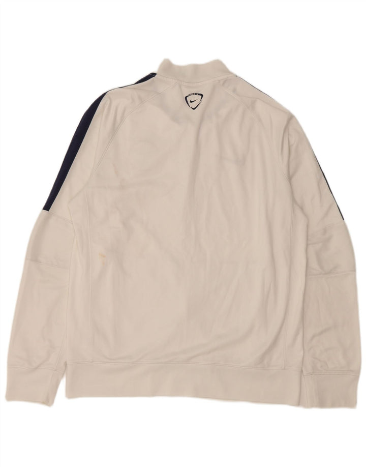 Nike Herren-Trainingsanzug-Oberteil von Inter Mailand, Größe L, Weiß, Farbblock