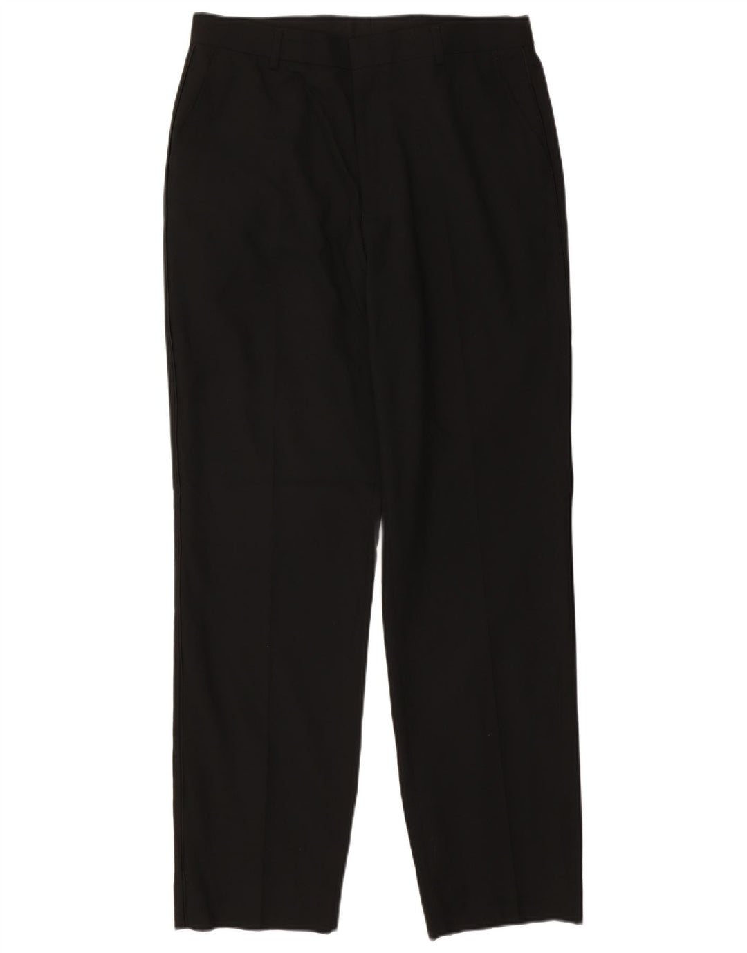 Marks & Spencer Herren Tapered Chinohose W34 L33 Schwarz Polyester