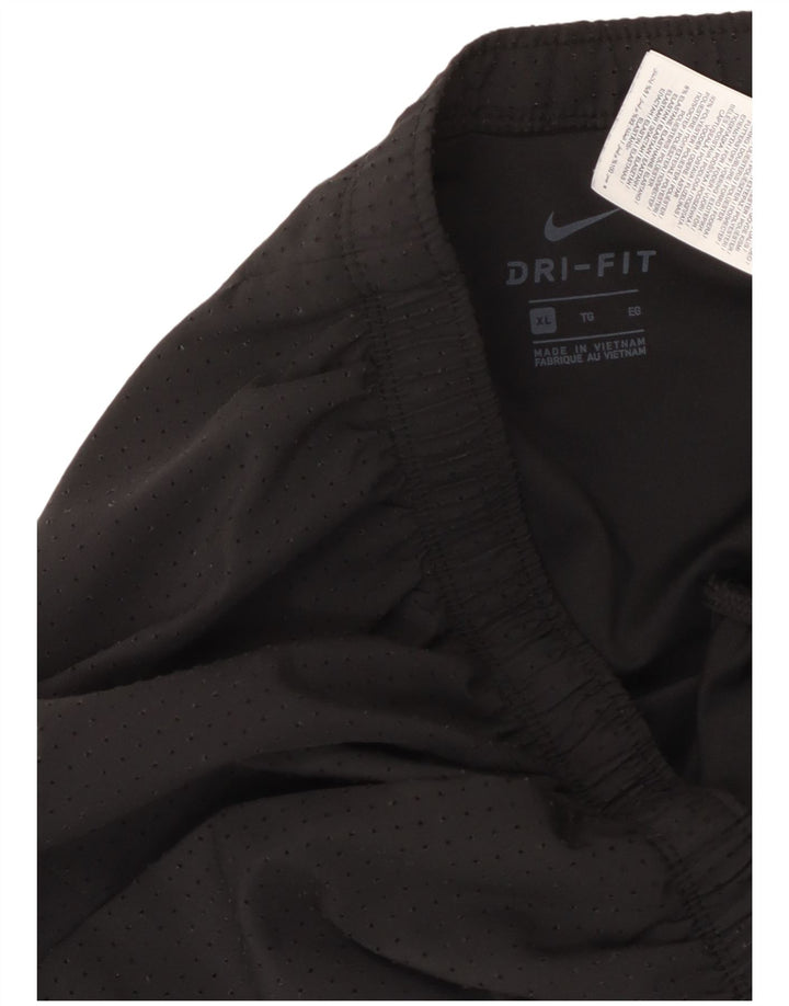 NIKE Herren Dri Fit Graphic Sport Shorts XL Schwarz Polyester