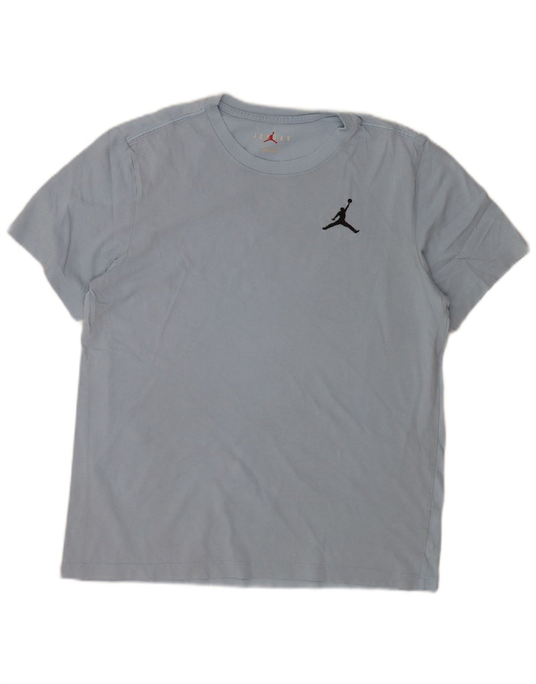 Jordan Herren T-Shirt Top Large Blau Baumwolle