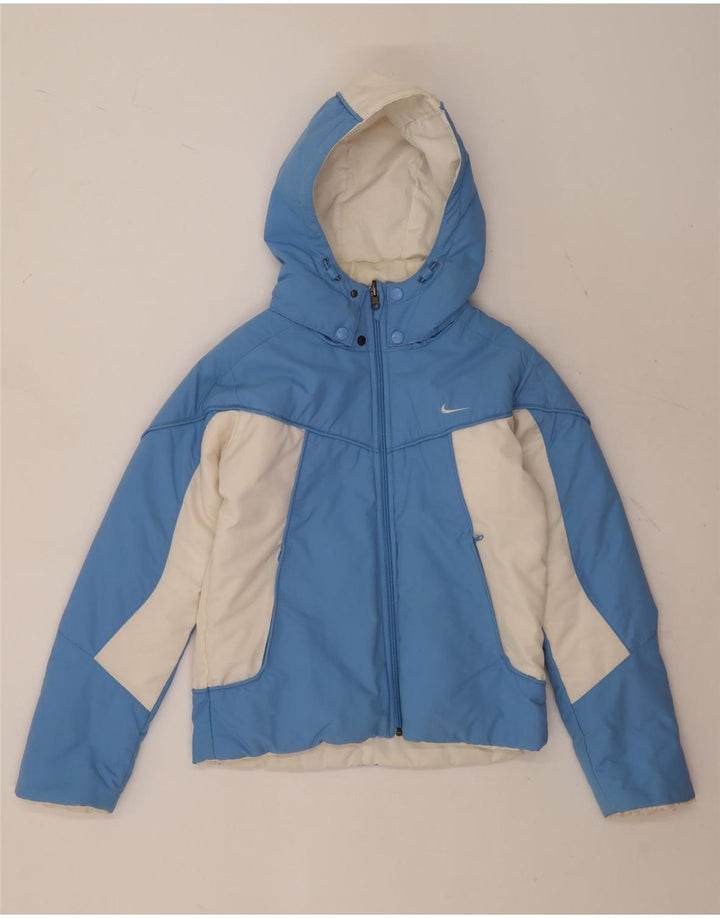Wendbare wattierte Damenjacke mit Kapuze, UK 8/10, Größe S
