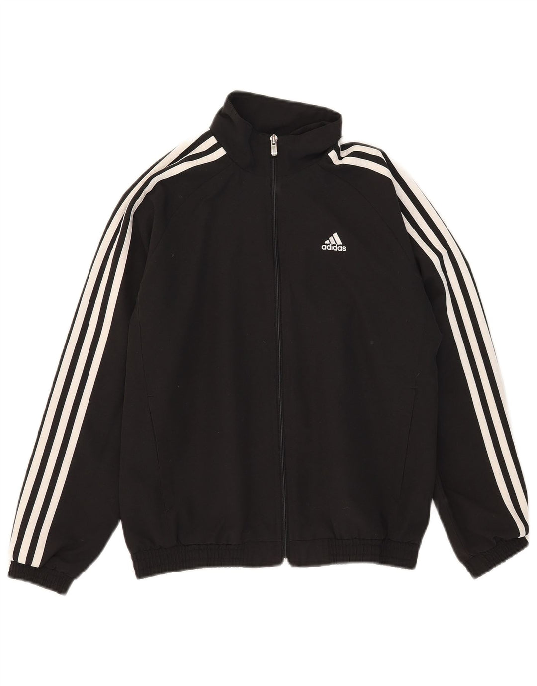 Adidas Jungen Clima 365 Trainingsanzug Top Jacke 11-12 Jahre Schwarz Polyester