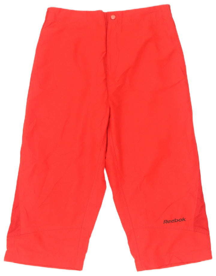 Nike Herren-Capri-Trainingshose, klein, rotes Farbblock-Polyester