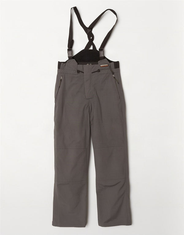 Napapijri Herren Latzhose Skihose 2XL Grau Polyamid