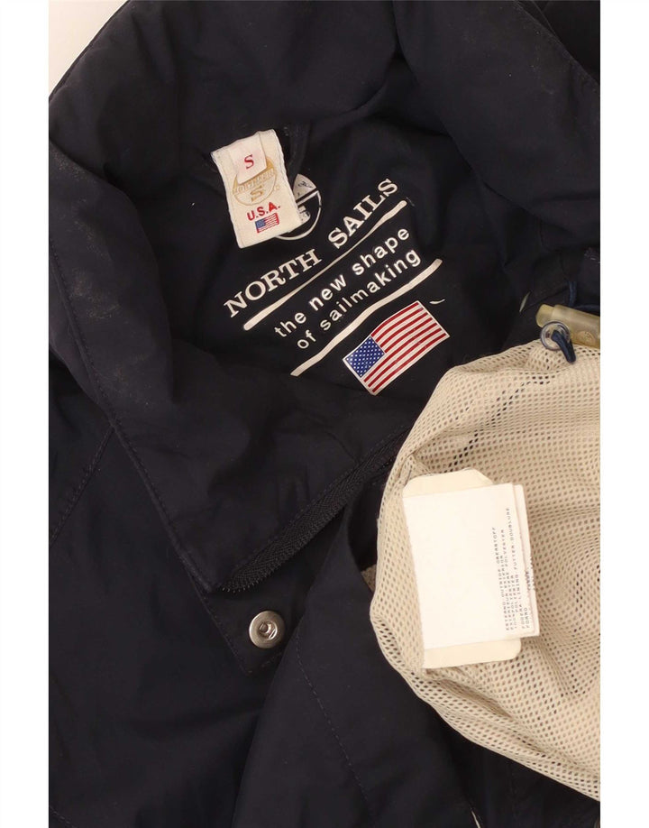 North Sails Damen-Regenjacke mit Kapuze, UK 10, Größe S, Marineblau, Polyester