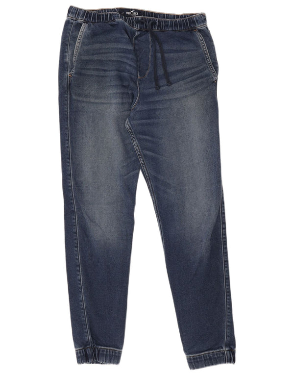 Hollister Herren Jogger Jegging Jeans Small W29 L28 Blaue Baumwolle