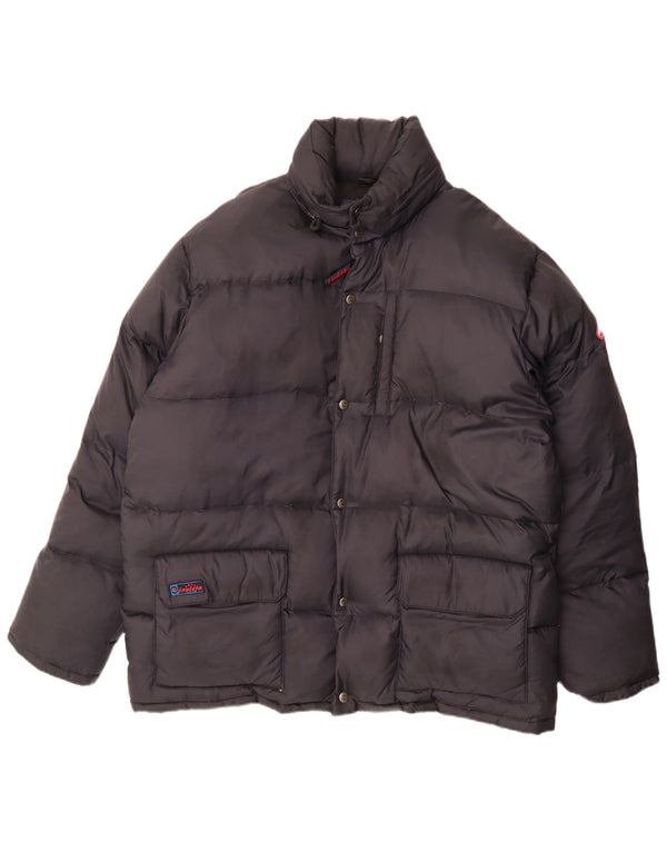 Invicta Mens Padded Jacket UK 40 Large Black Polyamide