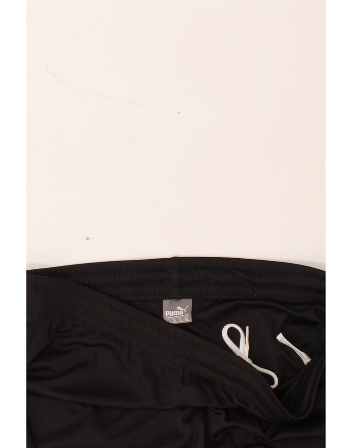 PUMA Girls Sport Shorts 13-14 Years  Black Polyester Vintage Puma and Second-Hand Puma from Messina Hembry 