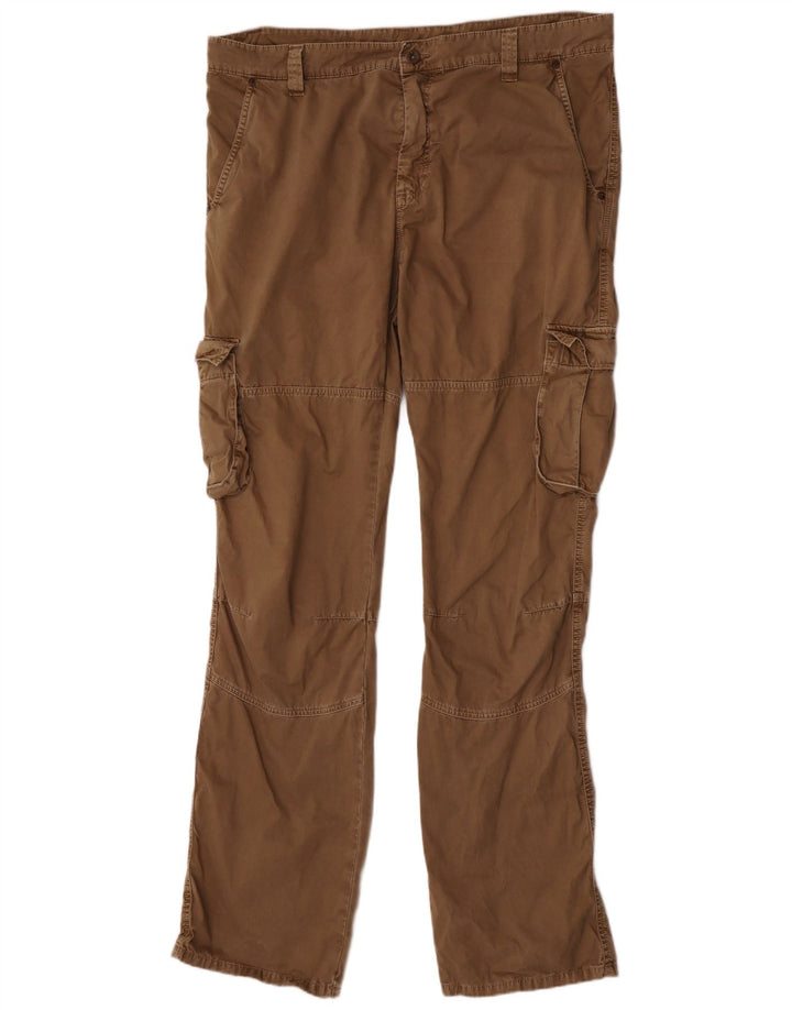 Mac Herren gerade Cargohose W40 L38 braune Baumwolle