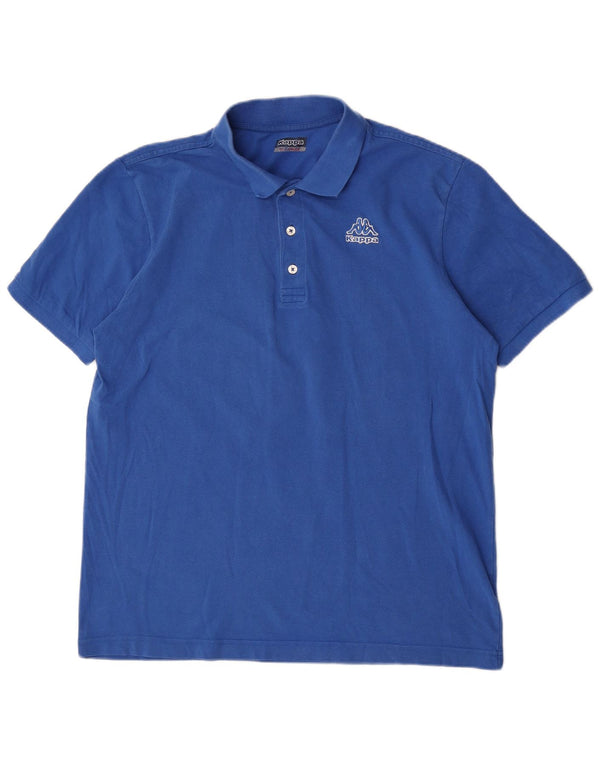 Kappa Herren Poloshirt XL Blau
