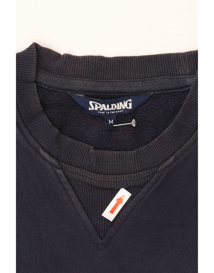 Spalding Herren-Sweatshirt-Pullover, mittelgroß, Marineblau