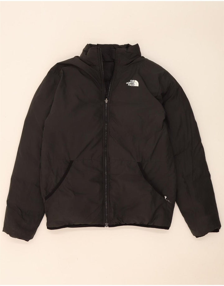 The North Face Jungen Reversible Wattierte Jacke 14-15 Jahre XL Schwarz Polyester