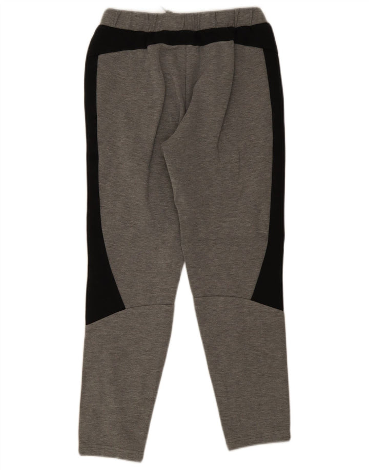 Puma Herren-Trainingshose, Größe S, Grau, Farbblock