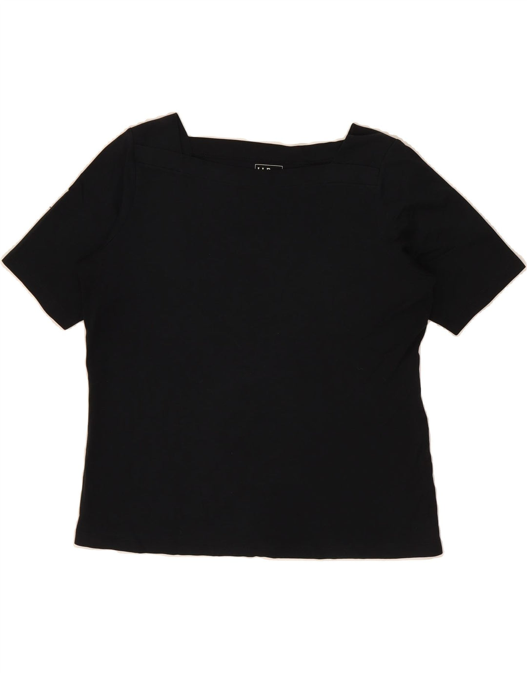 L.L.BEAN Womens Blouse Top UK 16 Large Black Vintage L.L.Bean and Second-Hand L.L.Bean from Messina Hembry 